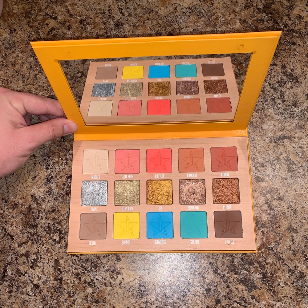 Jeffree Star pallet and lip sticks